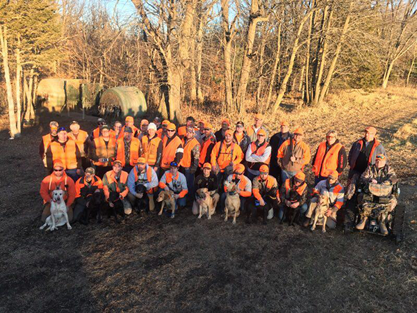 European hunt at Sand Pine Pheasants